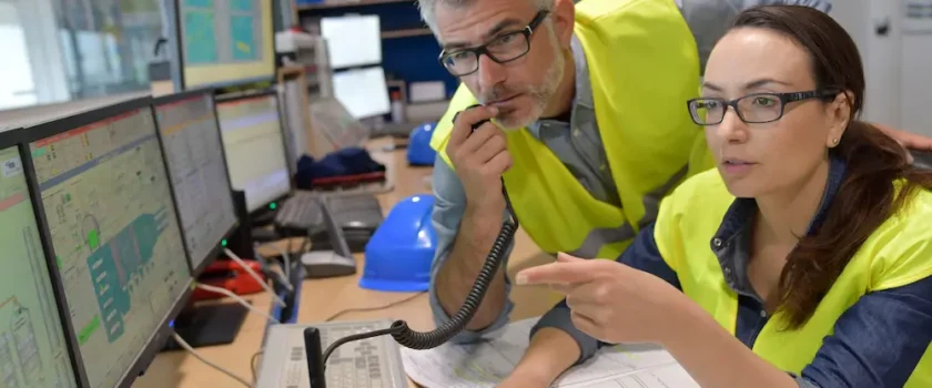 automation and controls engineers working